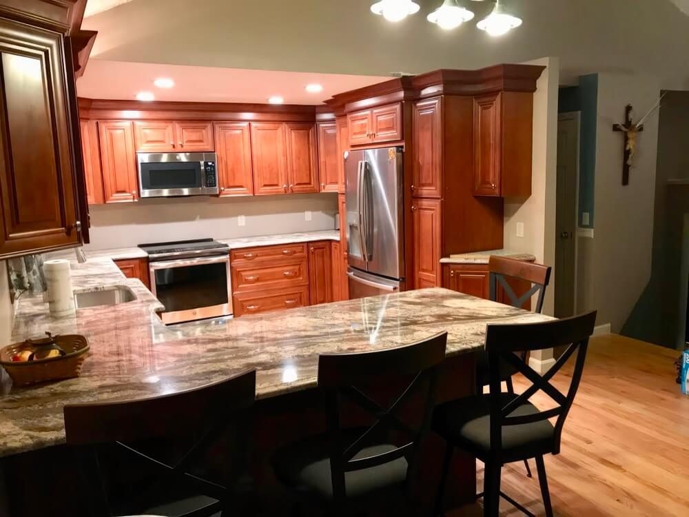 ROC Cabinetry installation in a West Palm Beach kitchen