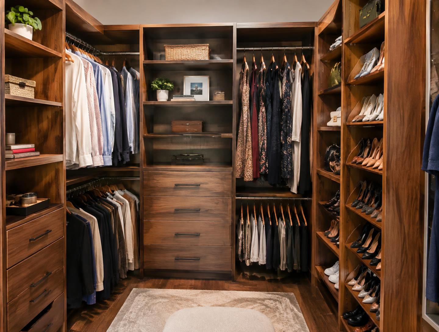 USCD closet system cabinetry